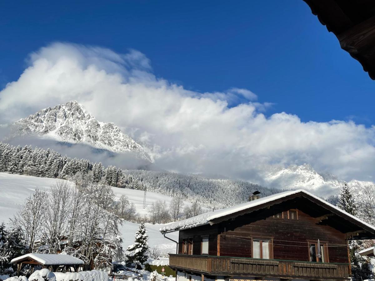 Das Gemuetliche Chalet Im Bergdoktordorf Ellmau Exterior photo