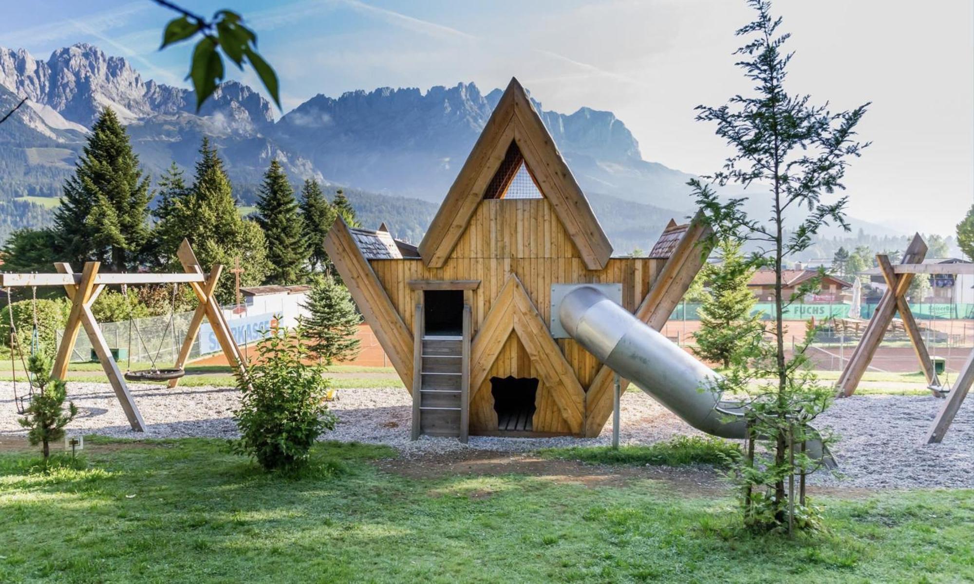 Das Gemuetliche Chalet Im Bergdoktordorf Ellmau Exterior photo